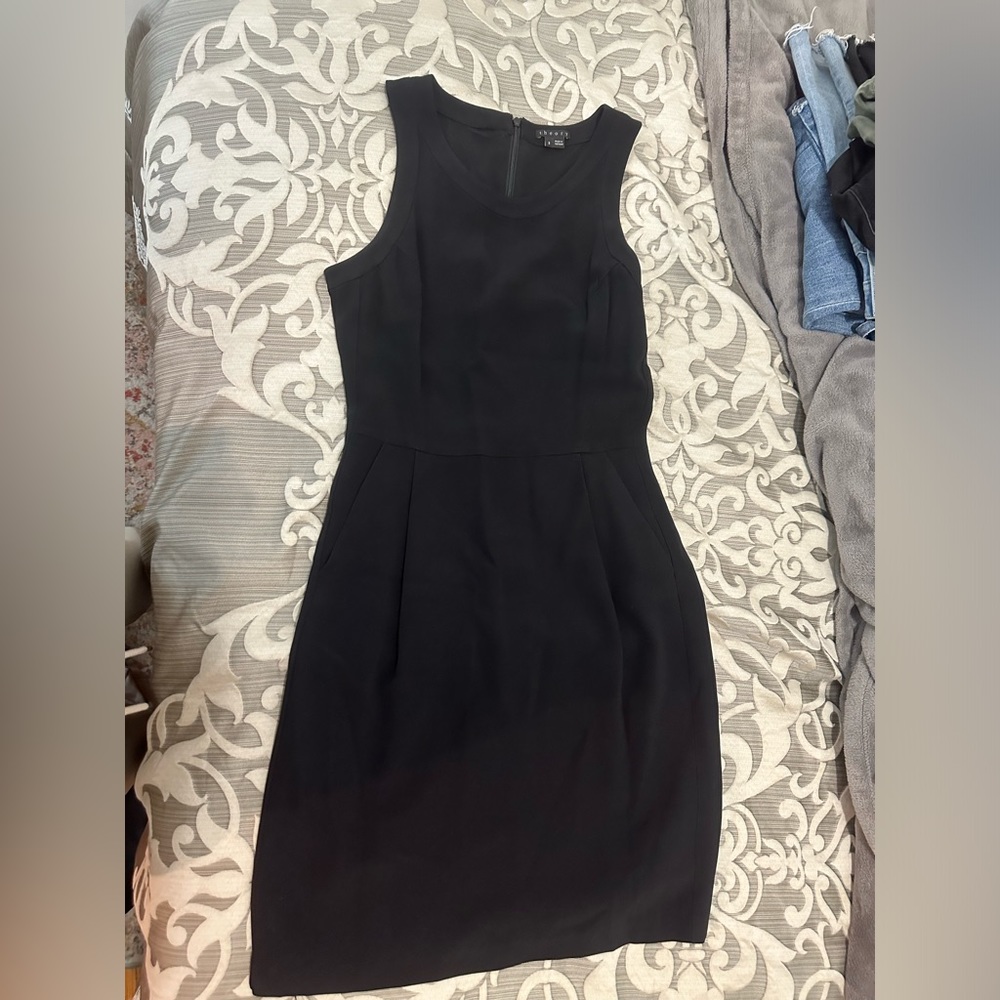 Theory black dress